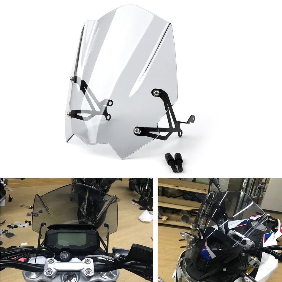 BMW G310R 2017-2018 汎用用新型モトバイク ABS プラスチック ウィンドシールド ウィンドスクリーン