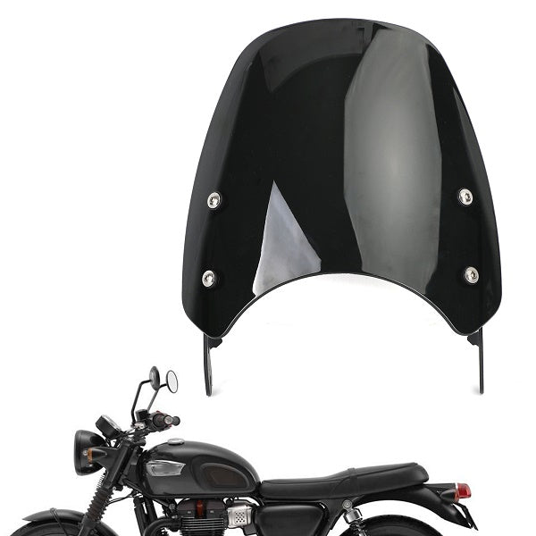 ABSプラスチックモーター風防ウィンドスクリーンTriumph Bonneville T100 T120用汎用