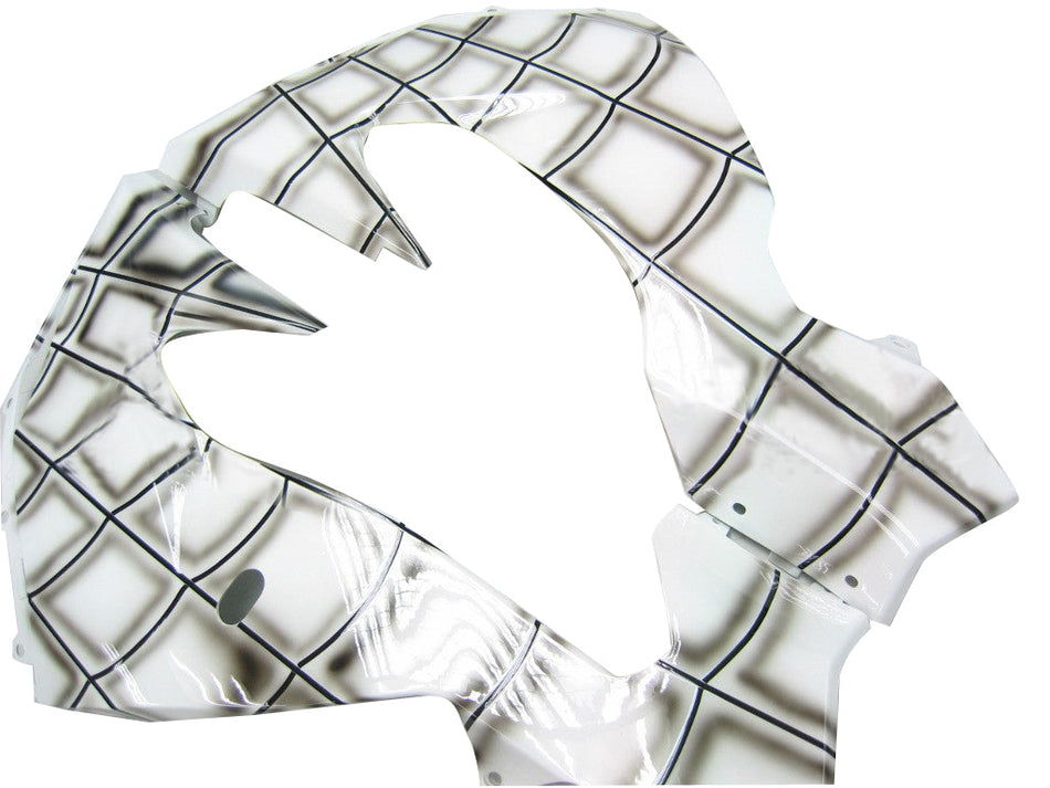 2006-2007 カワサキ ZX 10R ホワイト スパイダーマン レーシング フェアリング ジェネリック