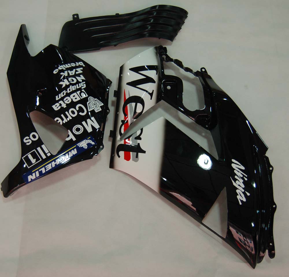 for-ninja-zx14r-2006-2011-black-white-west-bodywork-fairing-abs-injection-molded-plastics-set-3