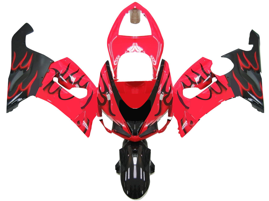 Generic Fit For Kawasaki ZX6R 636 (2005-2006) Bodywork Fairing ABS Injection Molded Plastics Set 28 Style