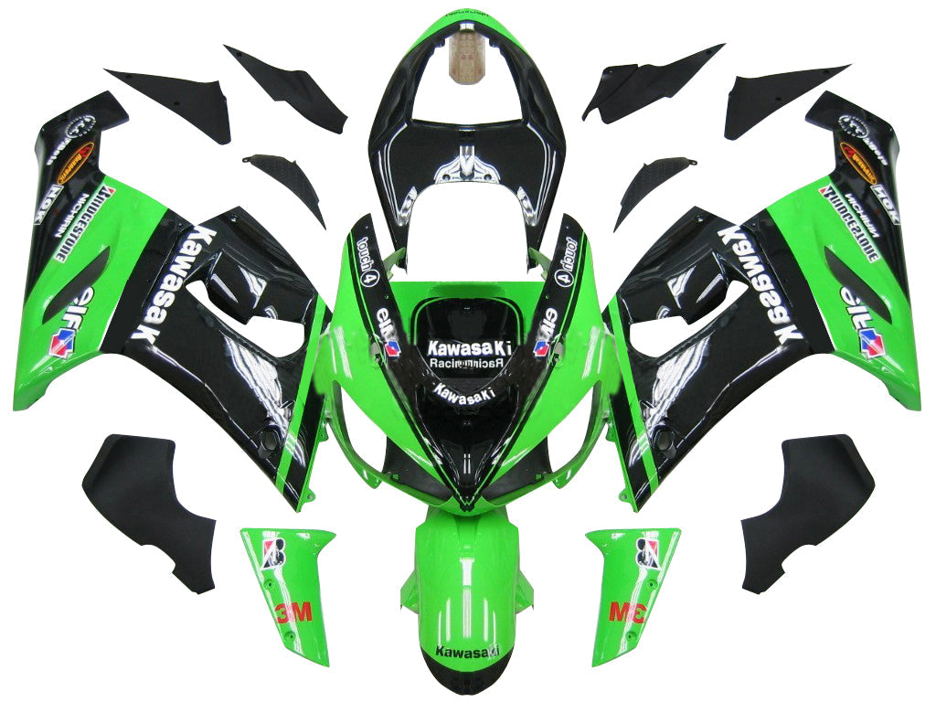 Generic Fit For Kawasaki ZX6R 636 (2005-2006) Bodywork Fairing ABS Injection Molded Plastics Set 28 Style