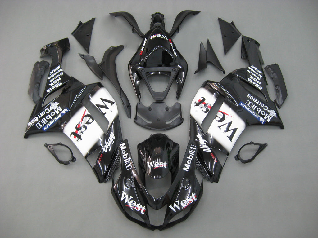 Generic Fit For Kawasaki ZX6R 636 (2007-2008) Bodywork Fairing ABS Injection Molded Plastics Set 13 Style