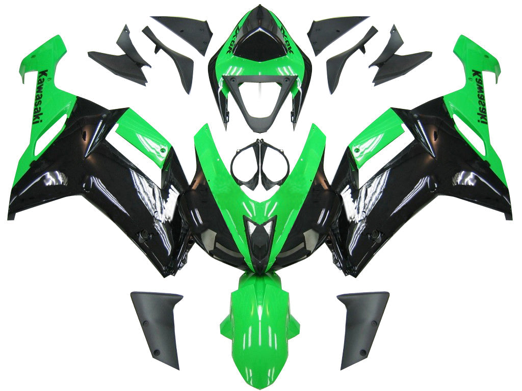 Generic Fit For Kawasaki ZX6R 636 (2007-2008) Bodywork Fairing ABS Injection Molded Plastics Set 13 Style