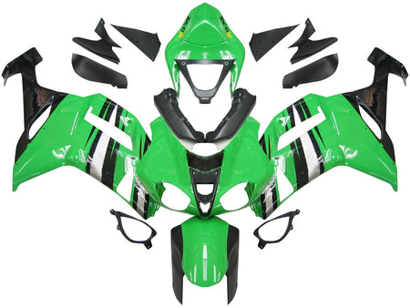 Generic Fit For Kawasaki ZX6R 636 (2007-2008) Bodywork Fairing ABS Injection Molded Plastics Set 13 Style