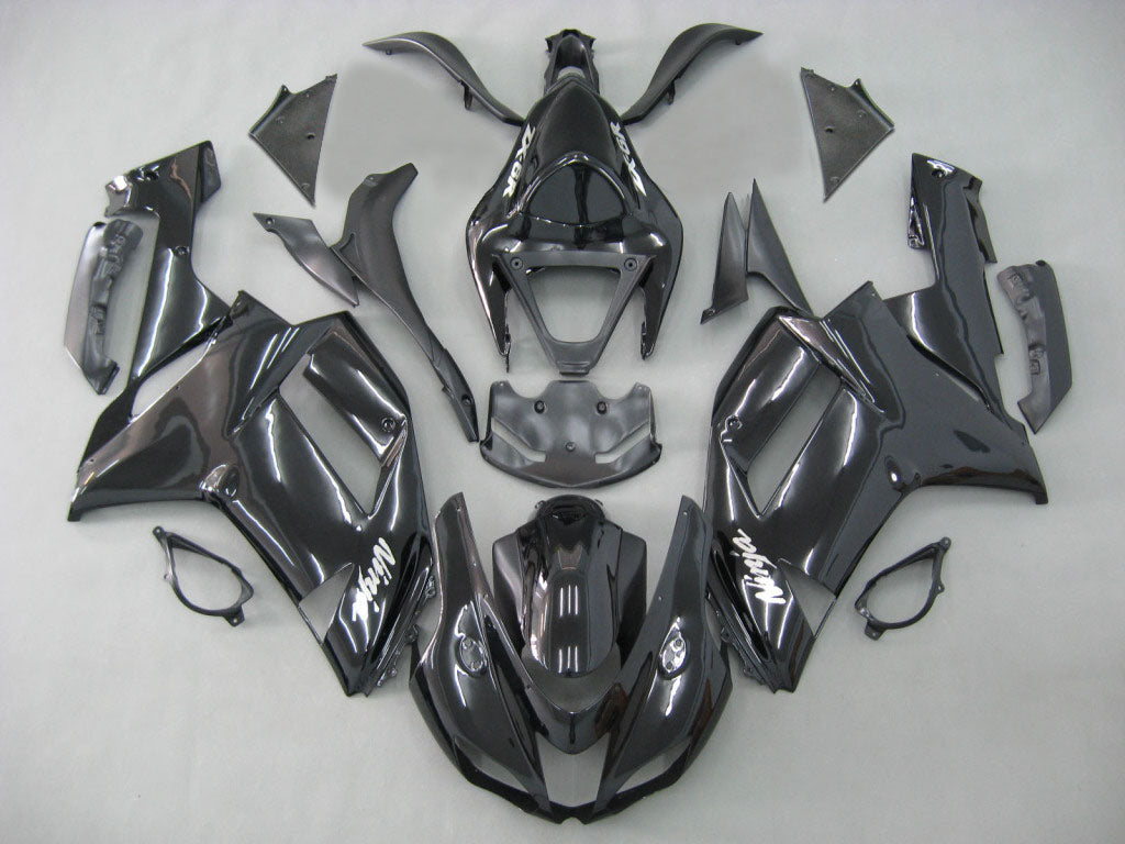 Generic Fit For Kawasaki ZX6R 636 (2007-2008) Bodywork Fairing ABS Injection Molded Plastics Set 13 Style