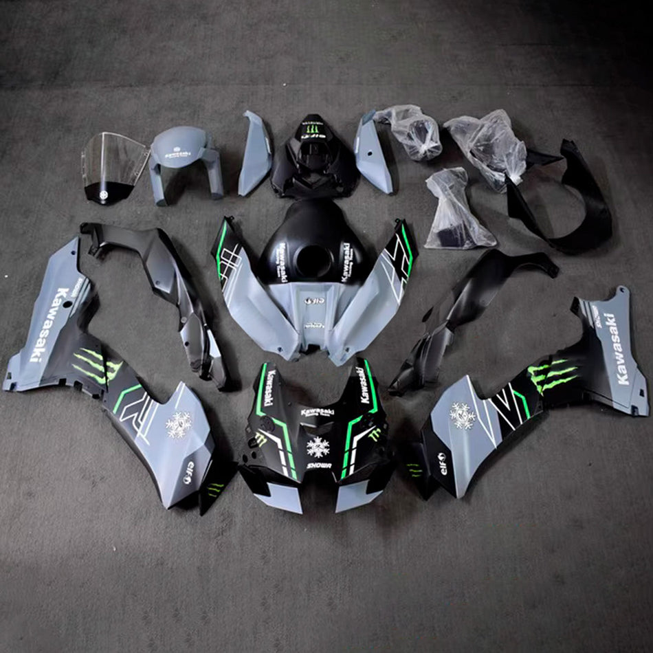 インジェクションフェアリングキット ボディワーク ABS カワサキ ZX-10R ZX-10RR 2021-2025 に適合