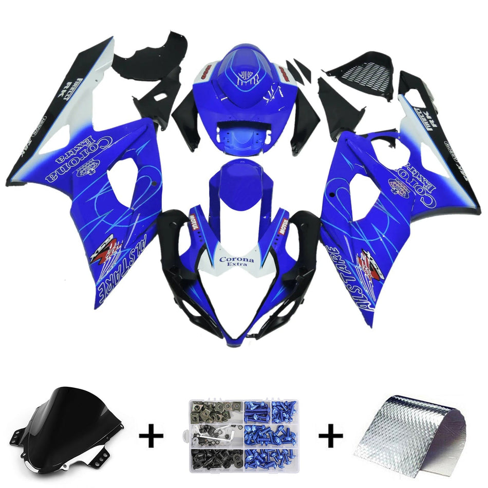 2005-2006 スズキ GSXR1000 K5 フェアリングキット ボディワーク プラスチック ABS