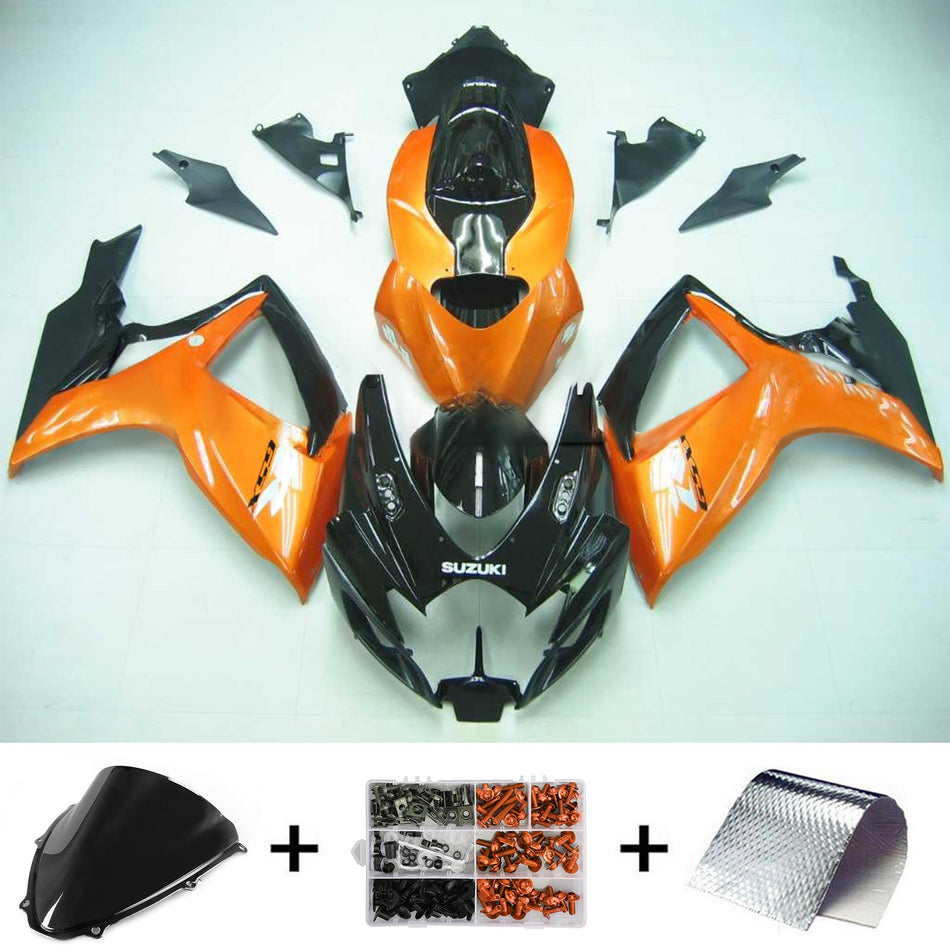 2006-2007 スズキ GSXR 600/750 K6 Amotopart インジェクションフェアリングキット ボディワーク プラスチック ABS #131
