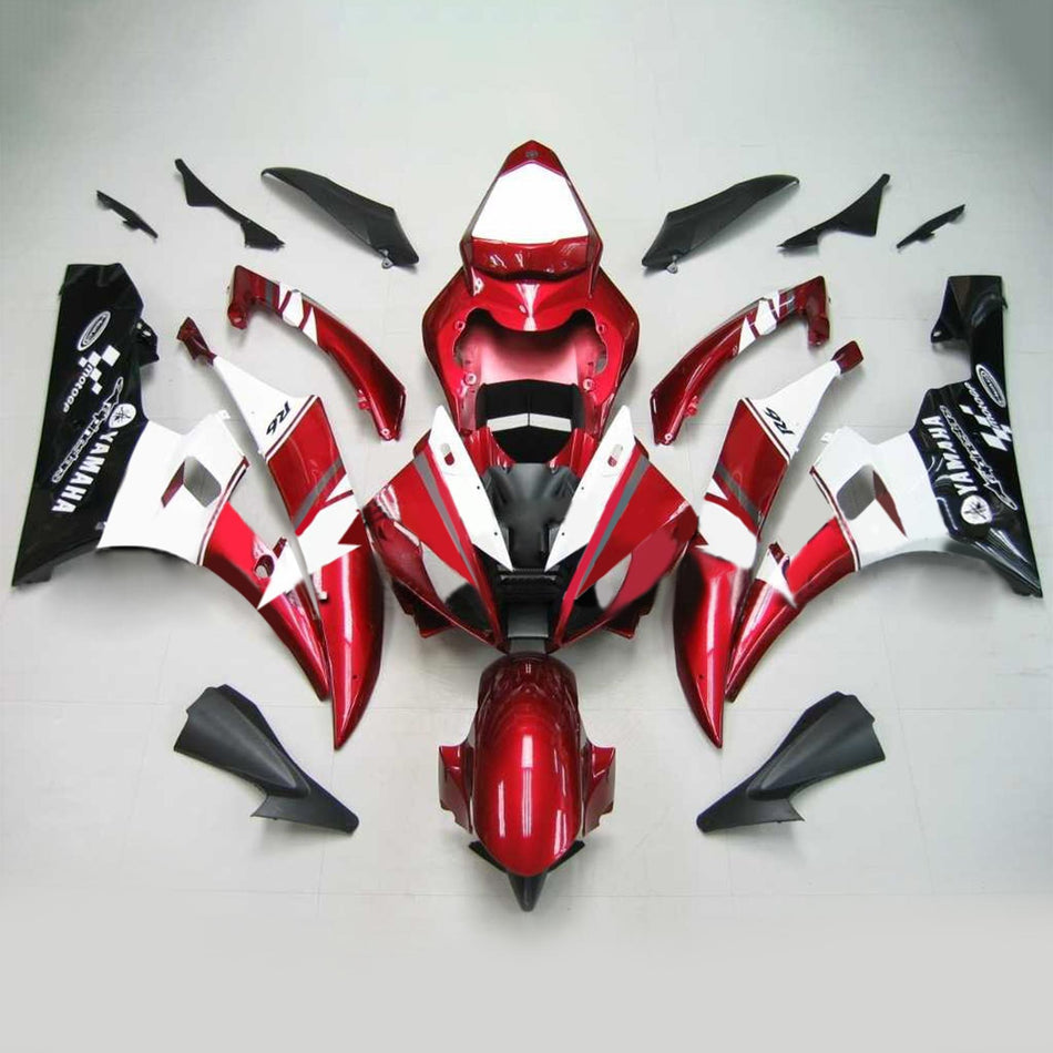 2006-2007 ヤマハ YZF 600 R6 Amotopart インジェクションフェアリングキット ボディワーク プラスチック ABS #132