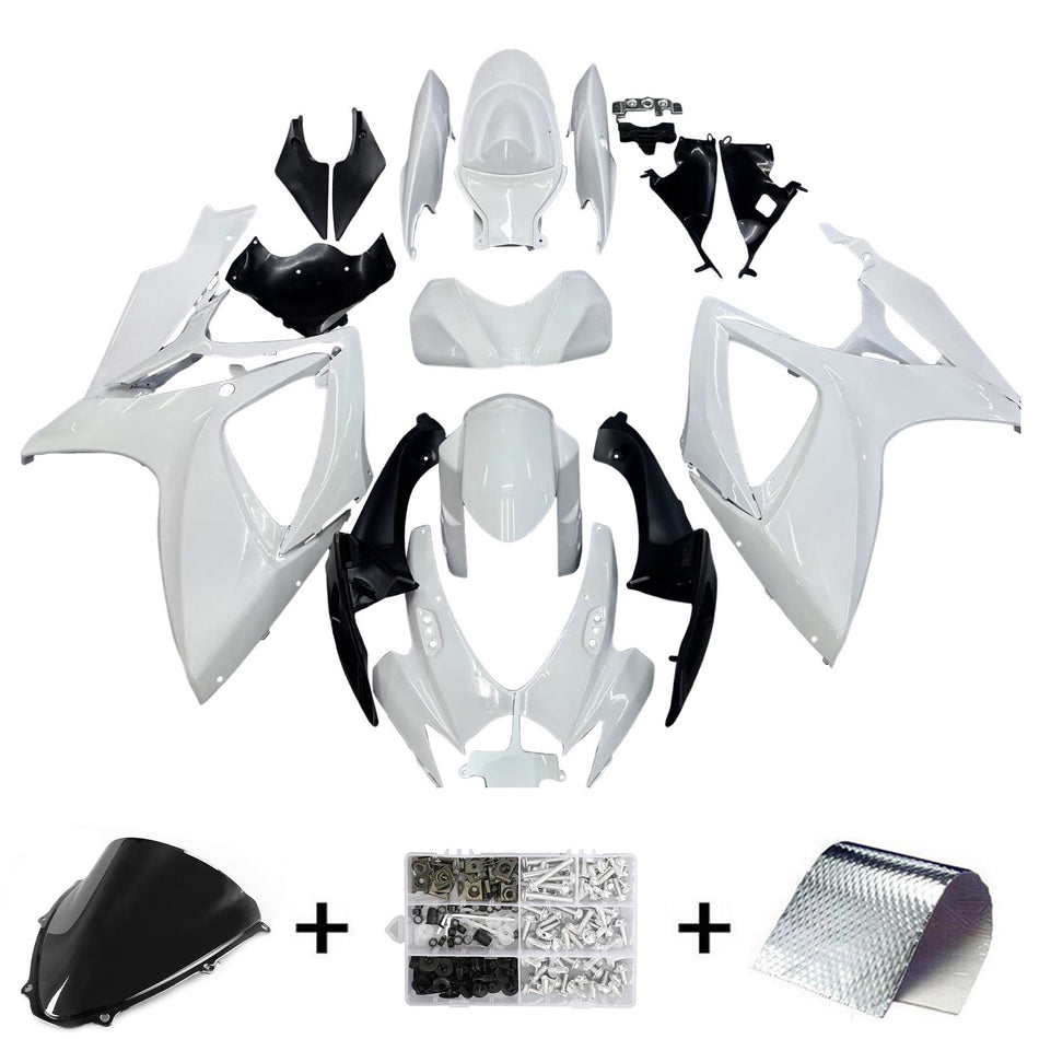 2006-2007 スズキ GSXR 600/750 K6 Amotopart インジェクションフェアリングキット ボディワーク プラスチック ABS #155