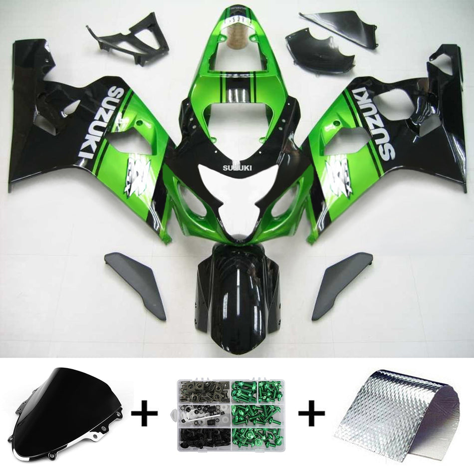 2004-2005 スズキ GSXR 600/750 K4 Amotopart インジェクションフェアリングキット ボディワーク プラスチック ABS #138