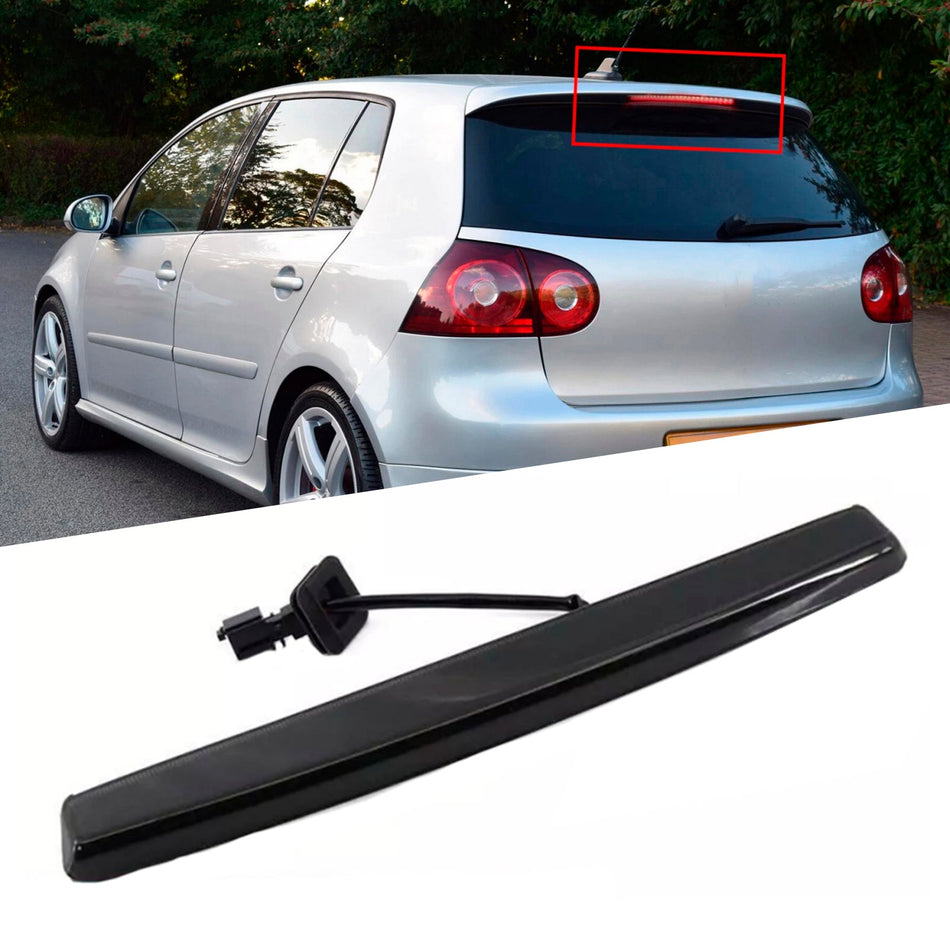 VWゴルフMK5 GTIパサートポロMK4用ブラックサードLEDハイレベルブレーキストップライト