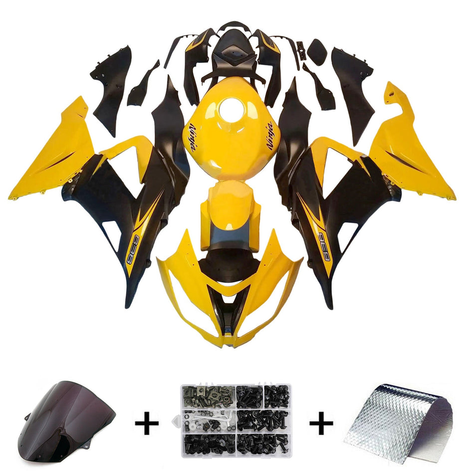 2013-2018 カワサキ ZX6R 636 インジェクションフェアリングキット ボディワーク プラスチック ABS