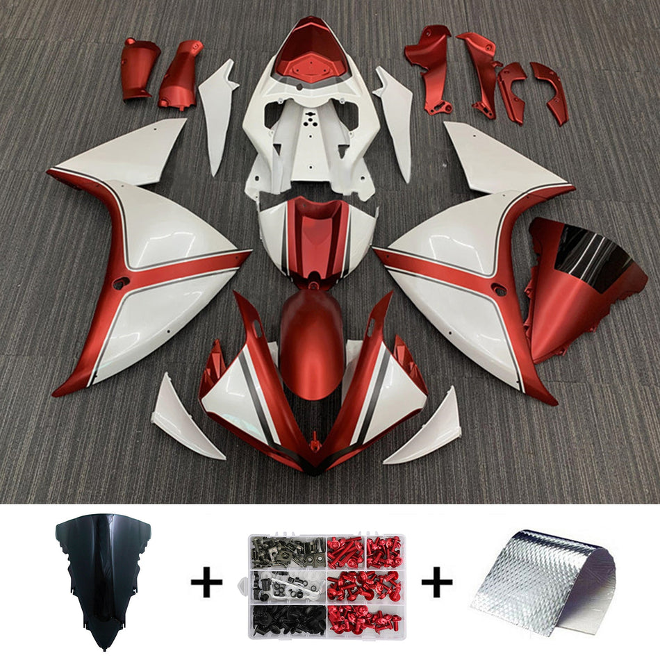 2012-2014 ヤマハ YZF-R1 インジェクションフェアリングキット ボディワーク プラスチック ABS