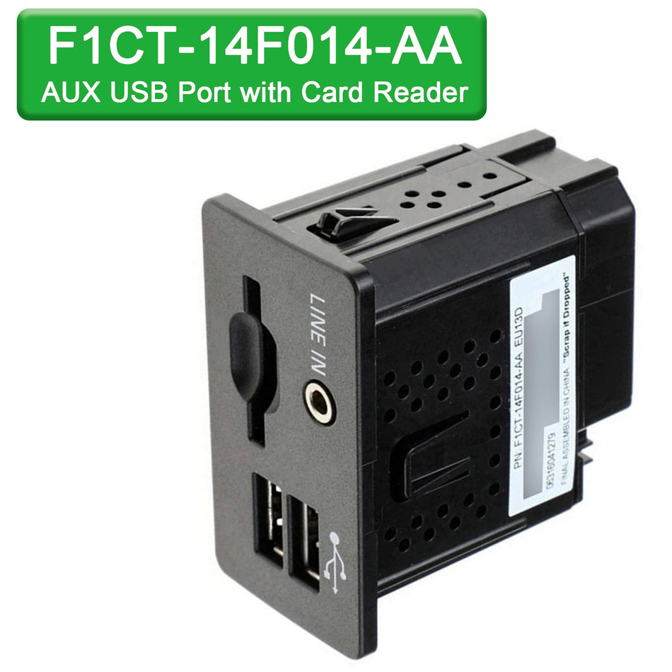 C-MAX TRANSIT KUGA AUX USBポート（カードリーダー付き）F1CT-14F014-AA