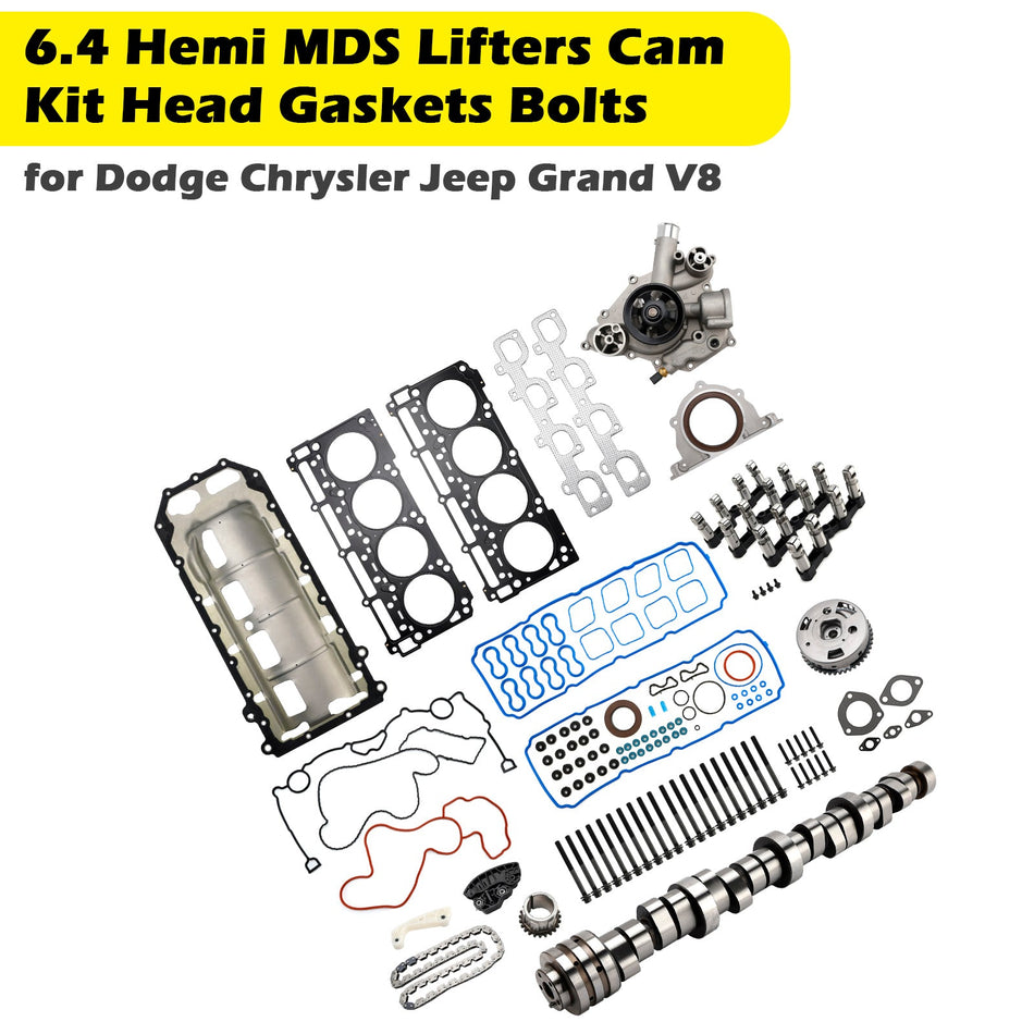 6.4 ヘミ MDS リフター カムキット ヘッドガスケット ボルト ダッジ クライスラー ジープ グランド V8用
