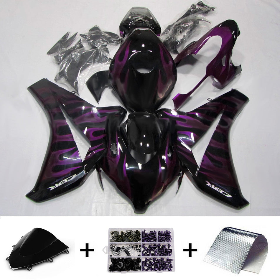 ホンダ CBR1000RR 2008-2011 用射出成形フェアリングキット ボディワーク プラスチック ABS