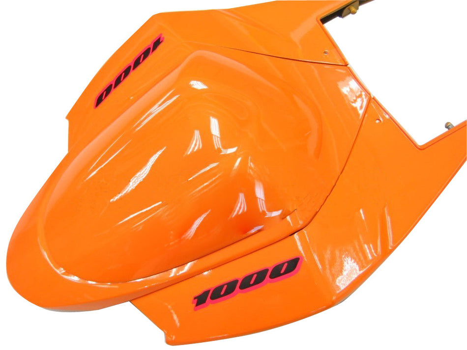2005-2006 スズキ GSXR 1000 オレンジ &amp; ブラック GSXR レーシングフェアリング ジェネリック