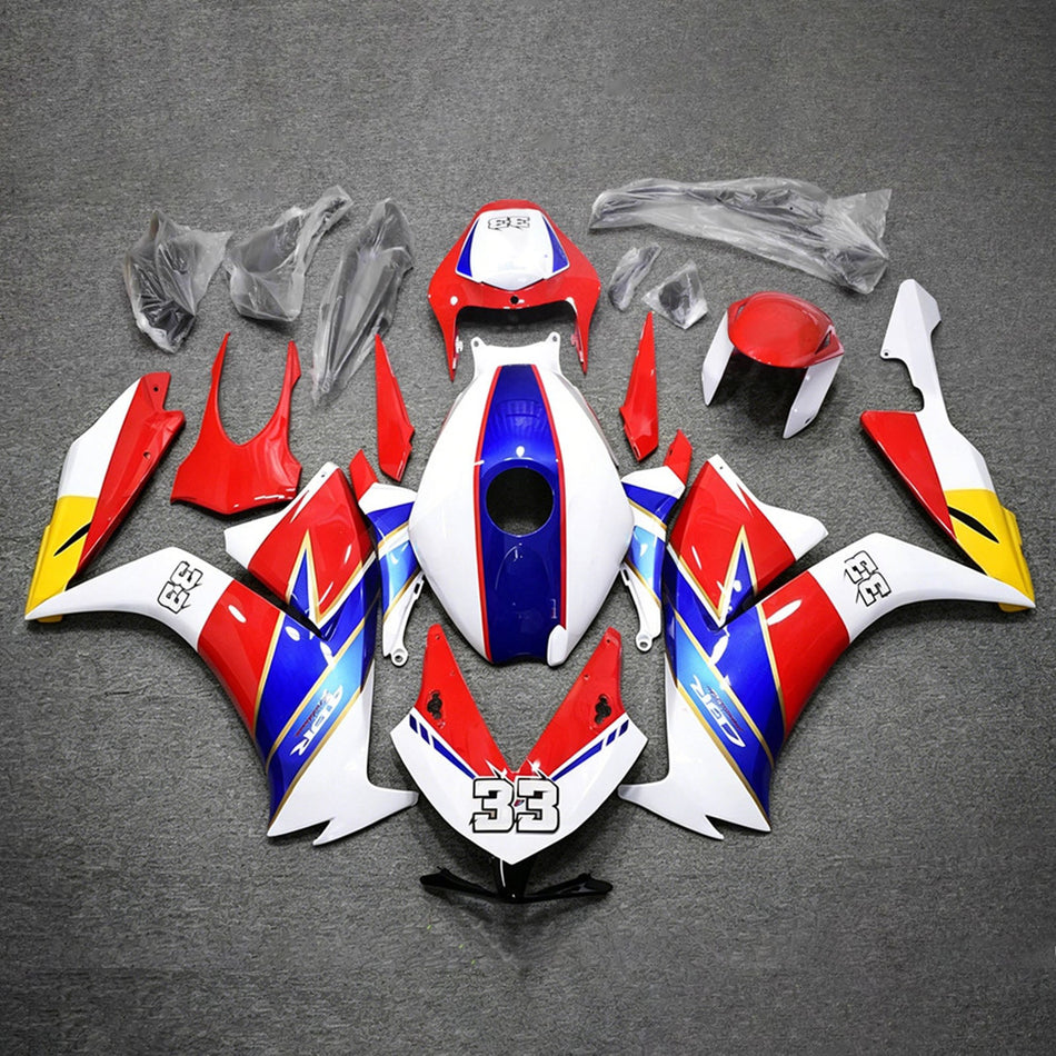 ホンダ CBR1000RR 2012-2016 用射出成形フェアリングキット ボディワーク プラスチック ABS