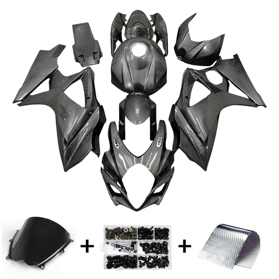 スズキ GSXR1000 2007-2008 K7 用 インジェクションフェアリングキット ボディワーク プラスチック ABS
