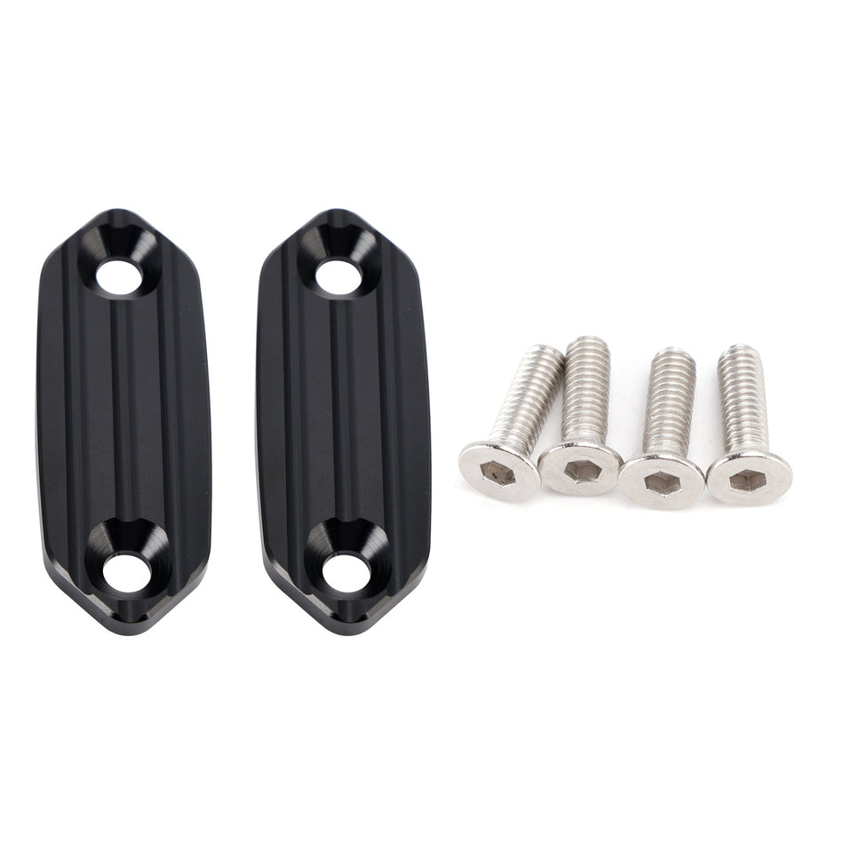 カワサキ Ninja ZX6R ZX-6R ZX 636 2013-2026用アルミミラーブロックプレート