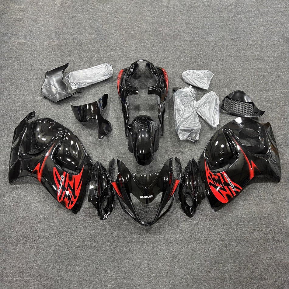 スズキ ハヤブサ GSX1300R 2008-2020 用 インジェクションフェアリングキット ボディワーク プラスチック ABS