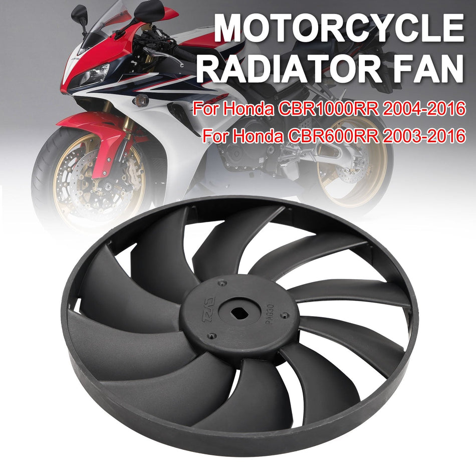 ホンダ CBR1000RR 2004-2016 CBR600RR 2003-2016 エンジン ラジエーター 冷却ファン ブレード
