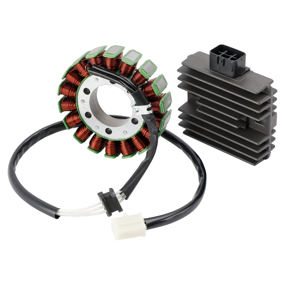 2007-2014 カワサキ KLE650 Versys 650 ステーター &amp; レギュレーター整流器 21003-0041 21066-0705