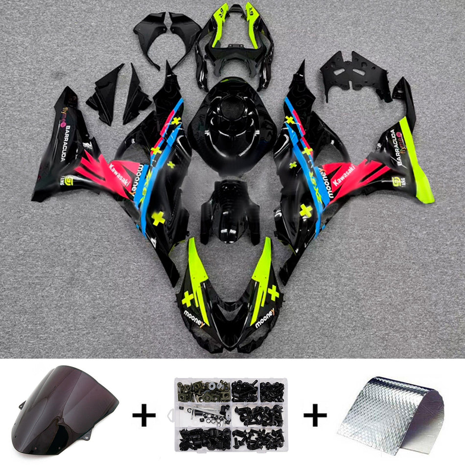 インジェクションフェアリングキット ボディワーク プラスチック ABS カワサキ ZX-6R 2024-2025 に適合