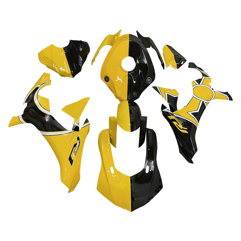 インジェクションフェアリングキット ボディワーク プラスチック ABS ヤマハ YZFR1 YZF-R1 2015-2019用