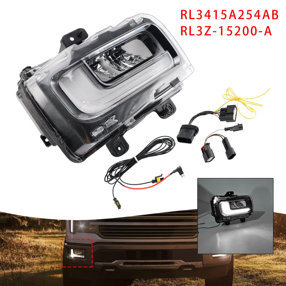 2024-2025 フォード F150 右 LED フロントフォグランプ RL3415A254AB RL3Z-15200-A