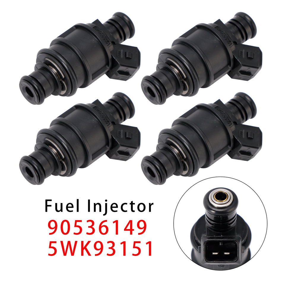 ボクスホール アストラ ベクトラ ザフィーラ 1.8L 90536149 5WK93151 用燃料インジェクター 4個