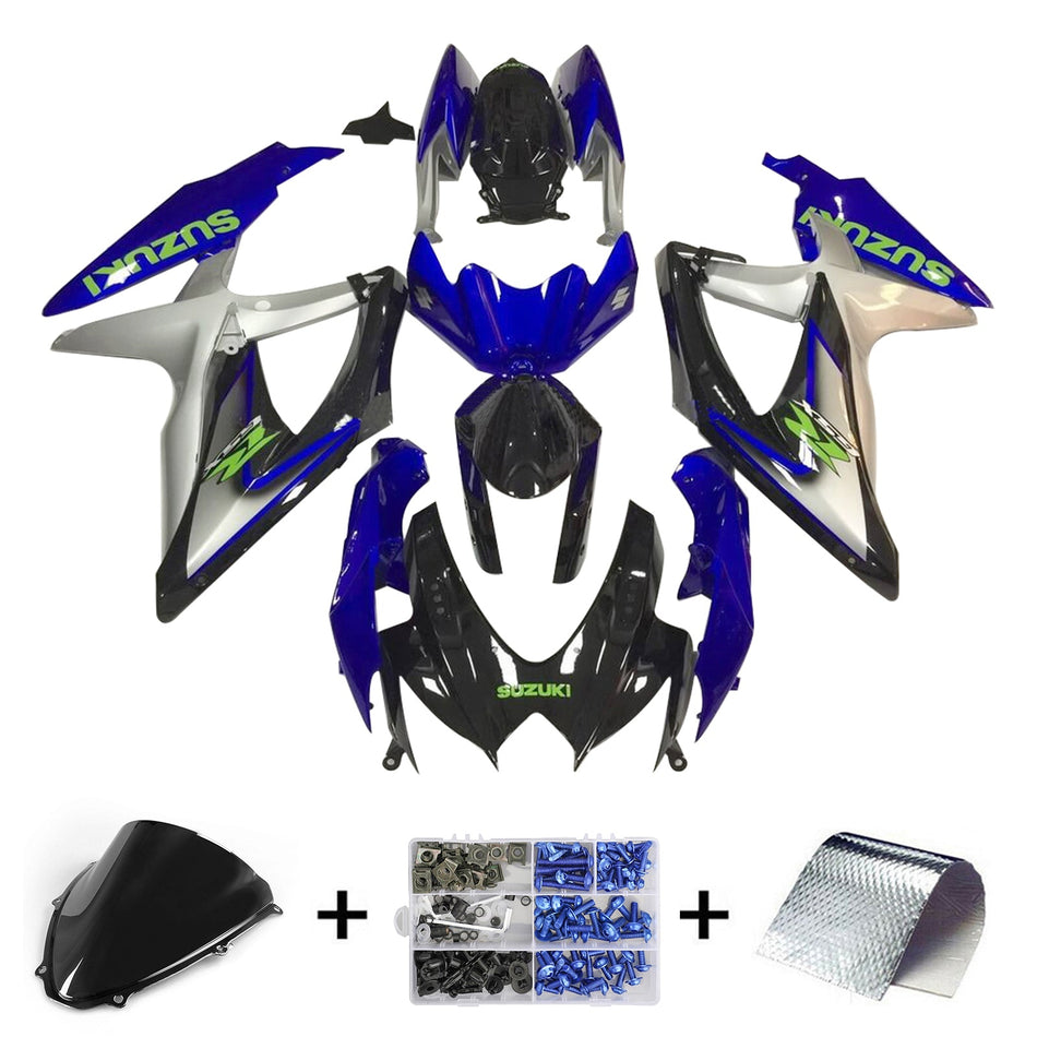 2006-2007 スズキ GSXR 600/750 K6 インジェクションフェアリングキット ボディワーク プラスチック ABS