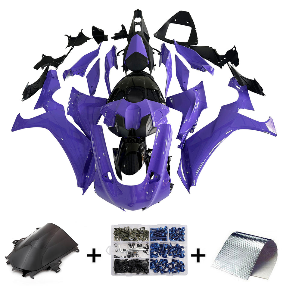 インジェクションフェアリングキット ボディワーク プラスチック ABS ヤマハ YZF-R1 2020-2025 に適合