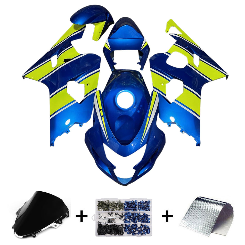 スズキ GSXR 600/750 2004-2005 K4 用 インジェクションフェアリングキット ボディワーク プラスチック ABS