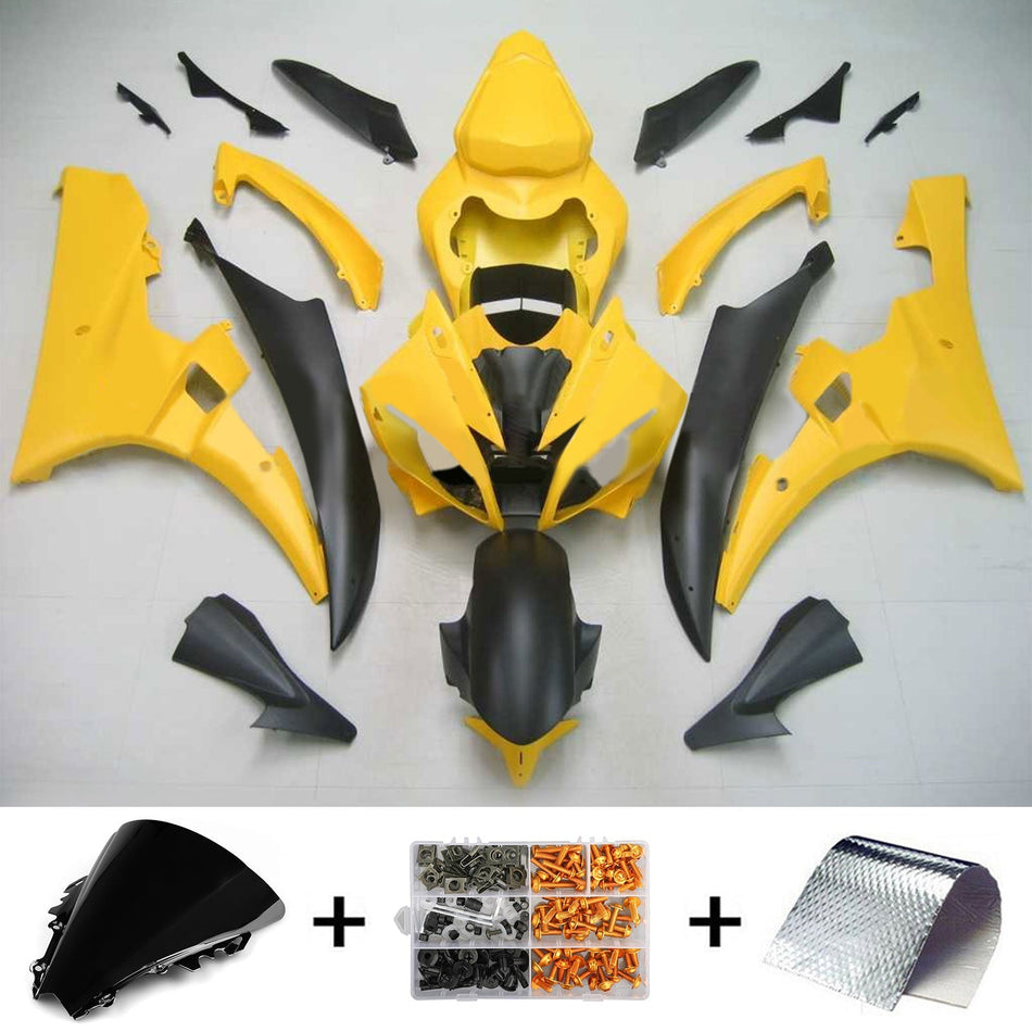2006-2007 ヤマハ YZF 600 R6 フェアリングキット ジェネリック