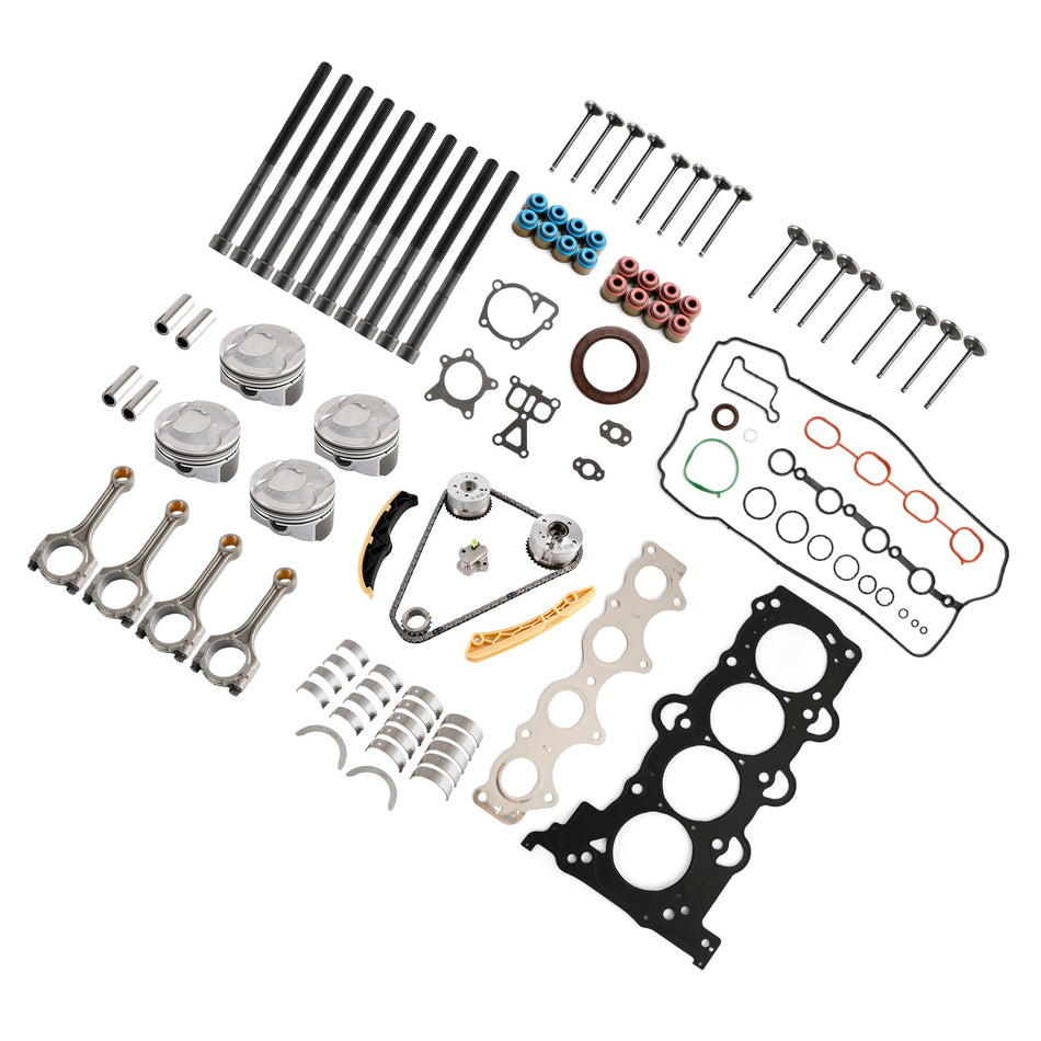 2019年以降 Kia Soul (SK3) G4FJ 1.6T エンジン ピストン ガスケット バルブ ベアリング タイミング キット ロッド付き 20910-2BU06