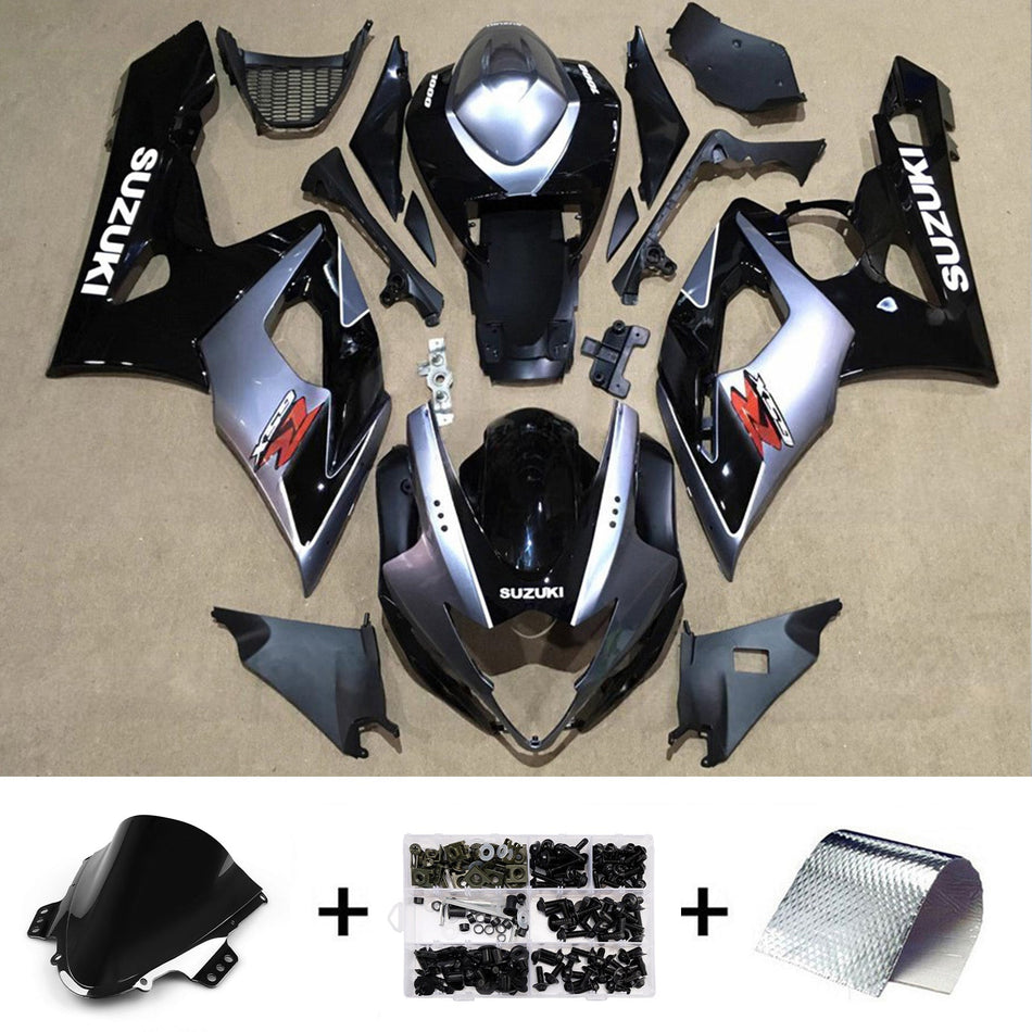 スズキ GSXR1000 2005-2006 K5 用 インジェクションフェアリングキット ボディワーク プラスチック ABS
