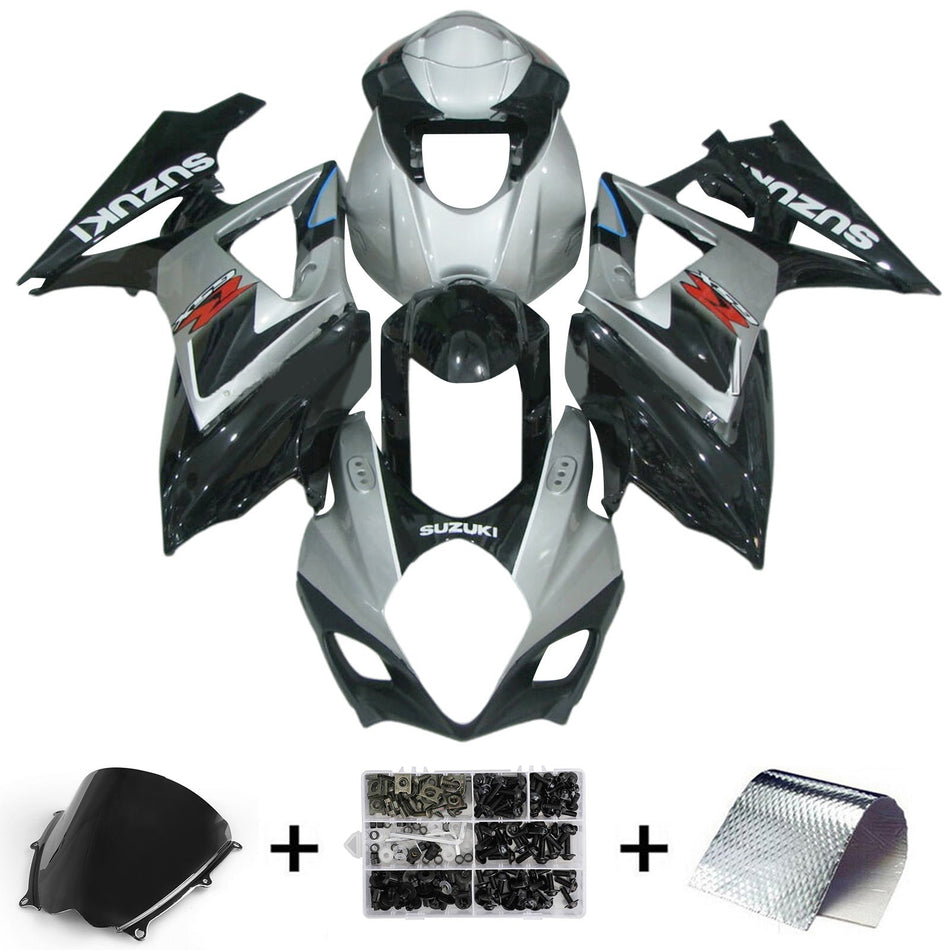2007-2008 スズキ GSXR1000 K7 フェアリングキット ボディワーク プラスチック ABS