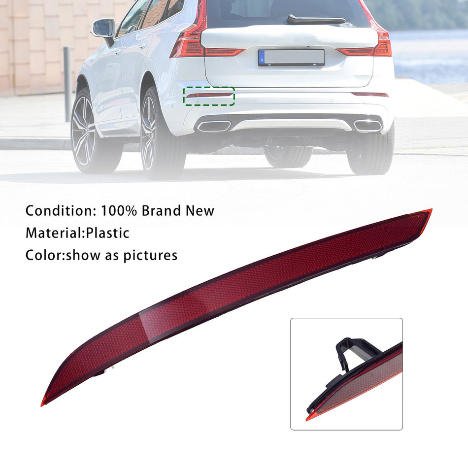 2018-2023 ボルボ XC60 左側リアバンパーリフレクター 31656677