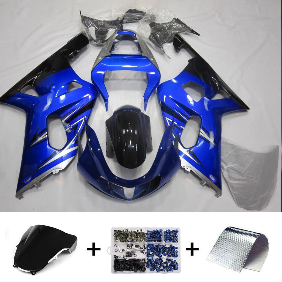 スズキ GSXR600 2001-2003 GSXR750 2000-2003 K1 用インジェクションフェアリングキット ボディワーク
