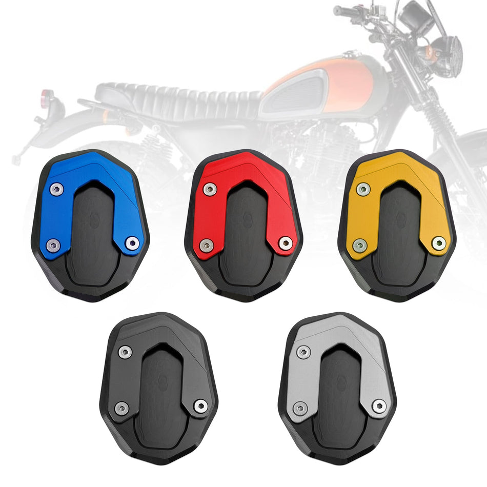 キックスタンド拡大プレートパッド Ducati Scrambler 400/800/1100 2015-2020 に適合