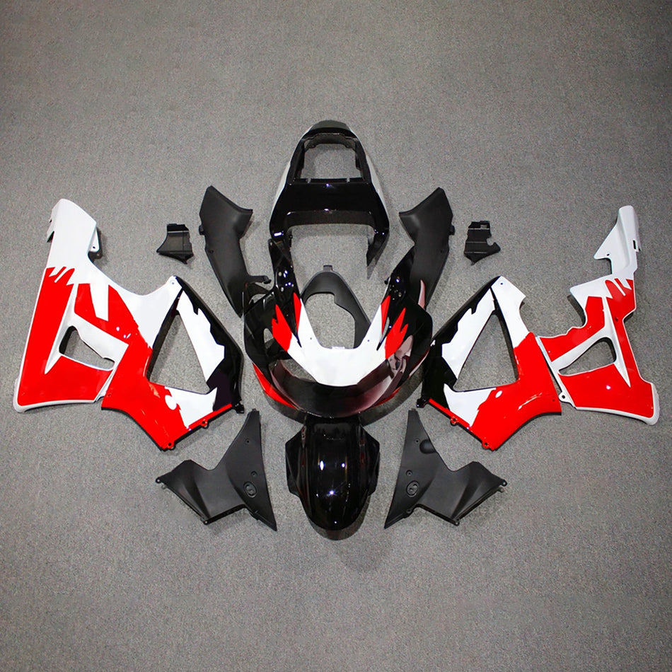 ホンダ CBR929RR 2000-2001 用射出成形フェアリングキット ボディワーク プラスチック ABS