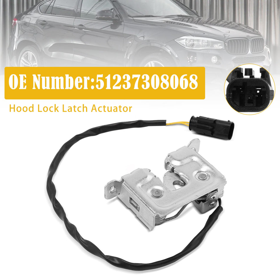 BMW X5 2014-2018 F16 X6 2015-2018 用右側ボンネットラッチロック 51237308068