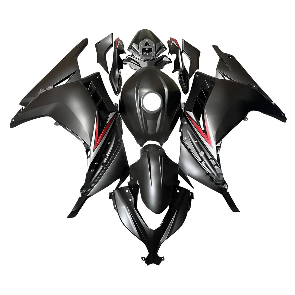 インジェクションフェアリングキット ボディワーク プラスチック ABS カワサキ EX300 Ninja300 2013-2024 に適合