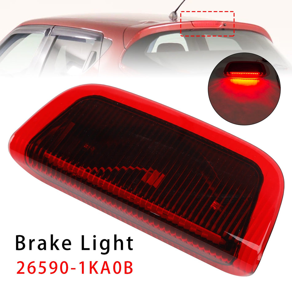 日産ジューク MK1 F15 2010-2018 用リアサードブレーキランプ 26590-1KA0B レッド