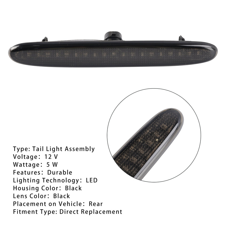 2006-2009 ポンティアック ソルスティス GXP LED サード ブレーキ ストップ ライト ランプ 28K ブラック