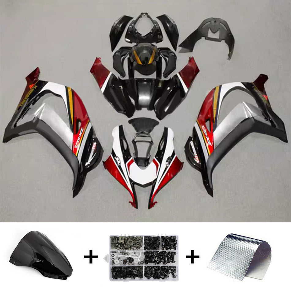 インジェクションフェアリングキット ボディワーク プラスチック ABS カワサキ ZX10R 2016-2020 に適合
