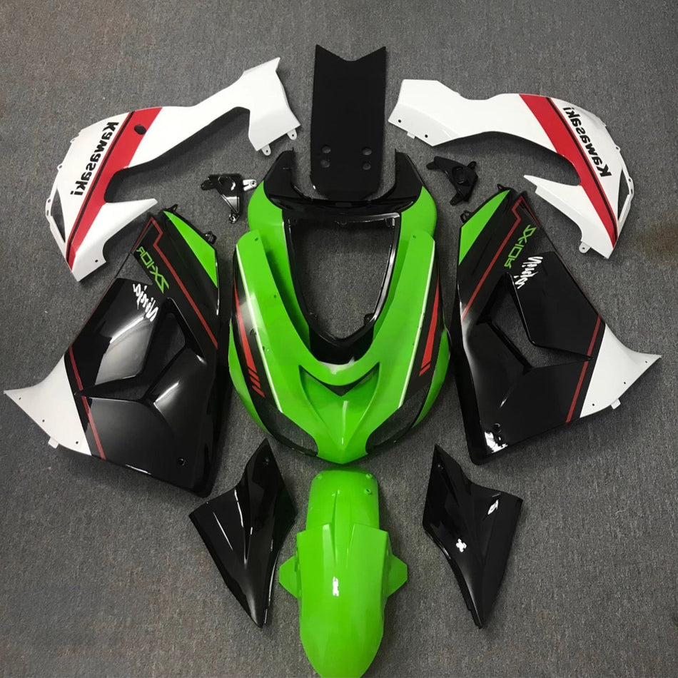 インジェクションフェアリングキット ボディワーク プラスチック ABS カワサキ ZX10R 2006-2007 に適合